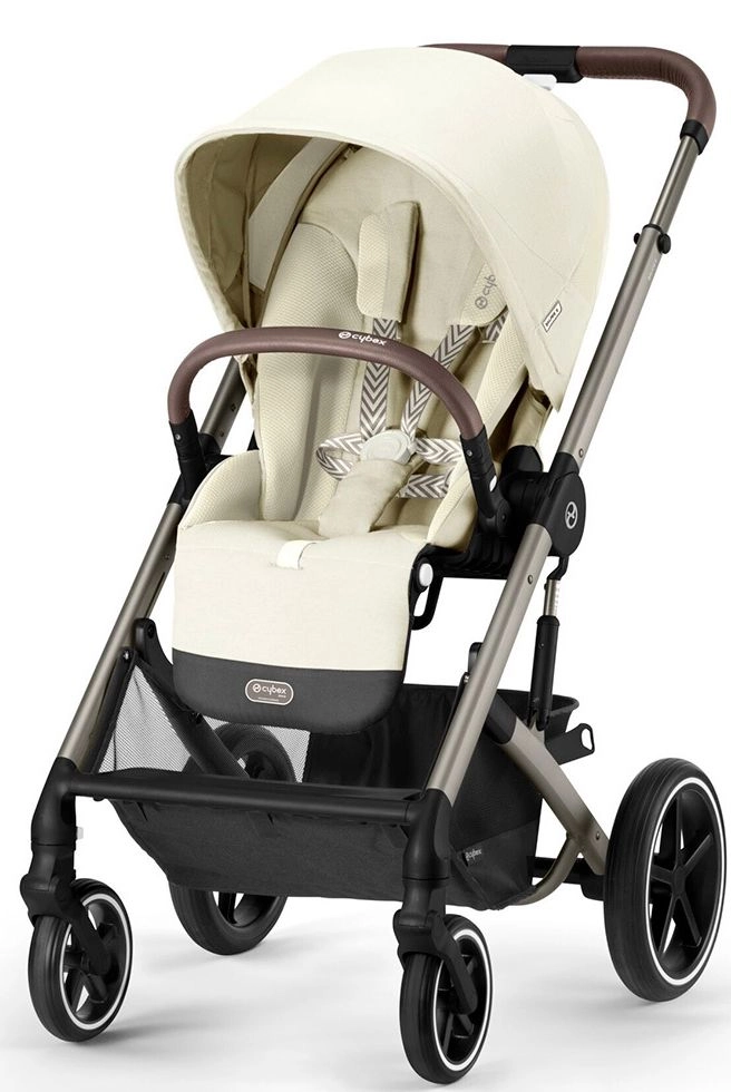 Прогулочная коляска Cybex Balios S Lux TPE Seashell Beige с дождевиком qxorvkda20f3vbf5nhyqyyrbsrz62jhf