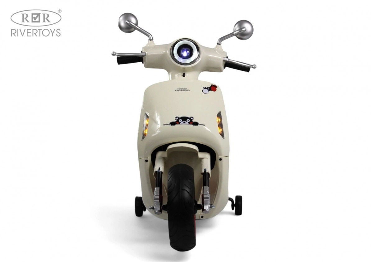Детский электромотоцикл RiverToys Z555ZZ бежевый qa1xumdvihtgcrva8ank694m7y6p17ql