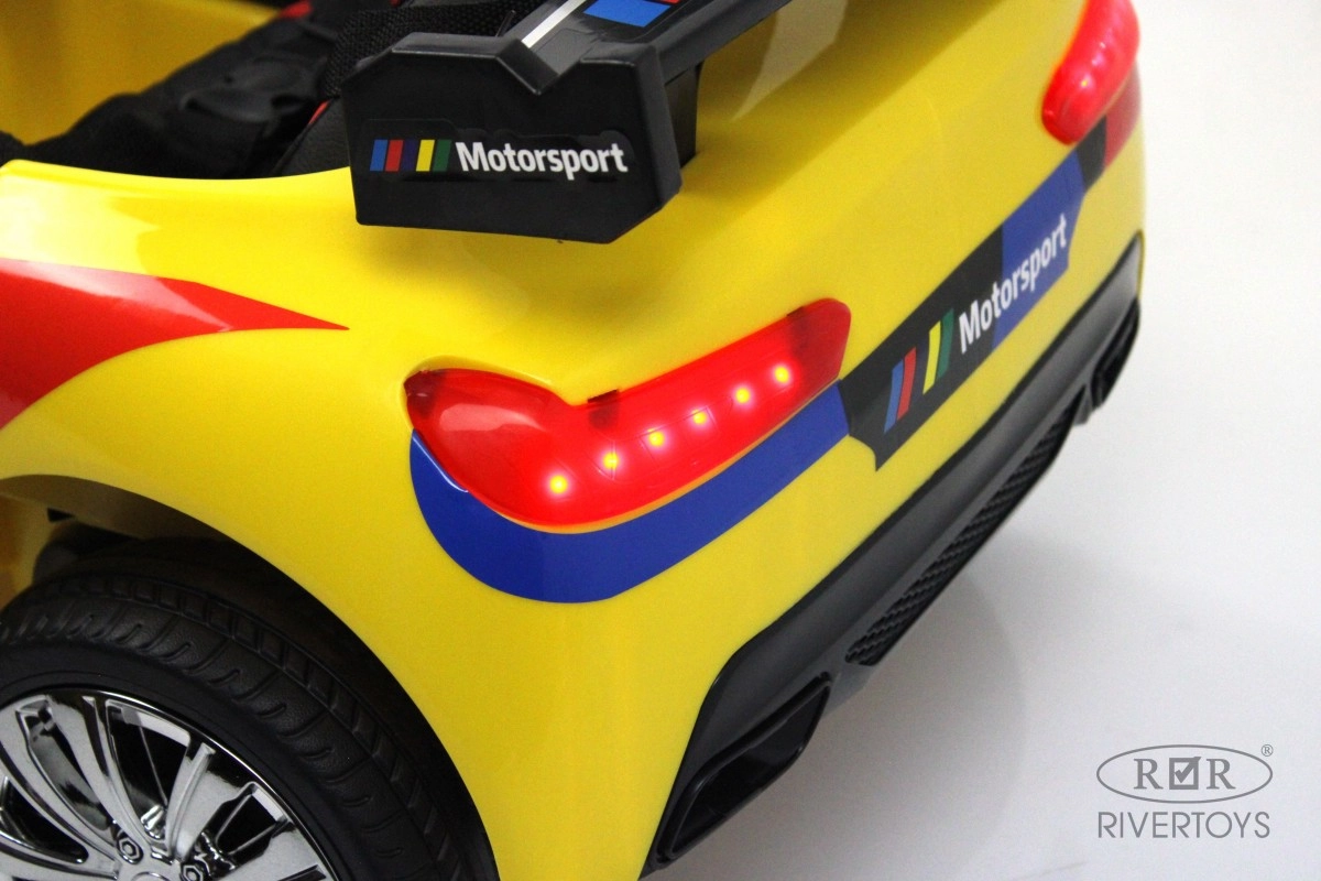Детский электромобиль RiverToys F444FF желтый kobiz7jt8hyr1wlndxdbcjbqrp021lu1