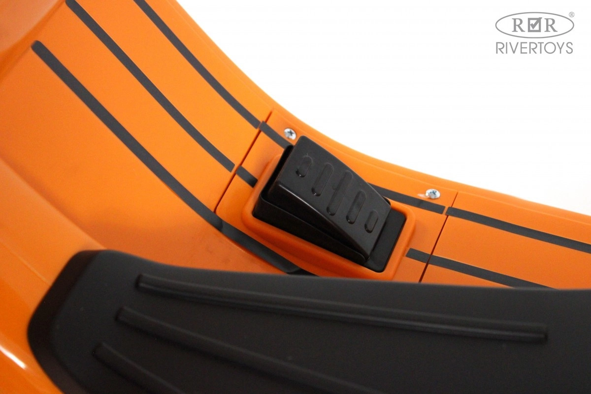 Детский электроскутер RiverToys VESPA M888MM оранжевый 9tgal84xm174bjlk4wv8fep8b0awi4cy