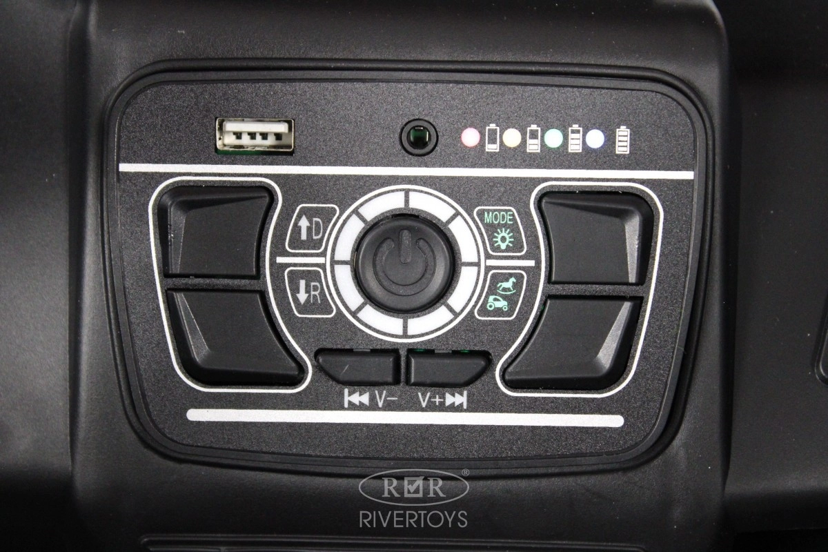 Детский электромобиль RiverToys K007AM белый tt7c1fzpve9gr21d6olzoxqiugla5pjj