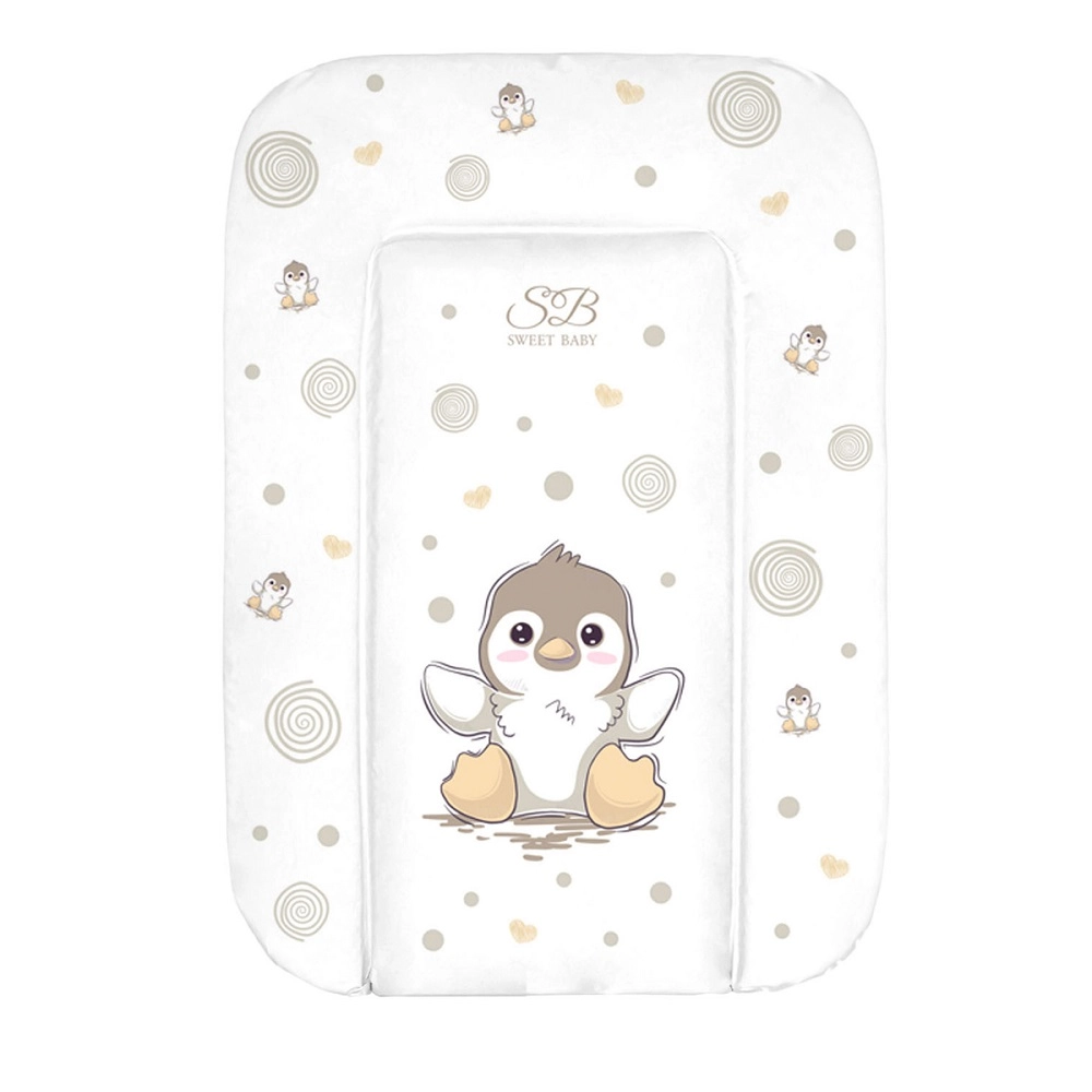 Пеленальный матрасик 48х71 Sweet Baby Pinguino Crema (пингвин бежевый) 108135297-pelenalnii-matrasik-48h71-sweet-baby-pinguino-crema-pingvin-bezhevii