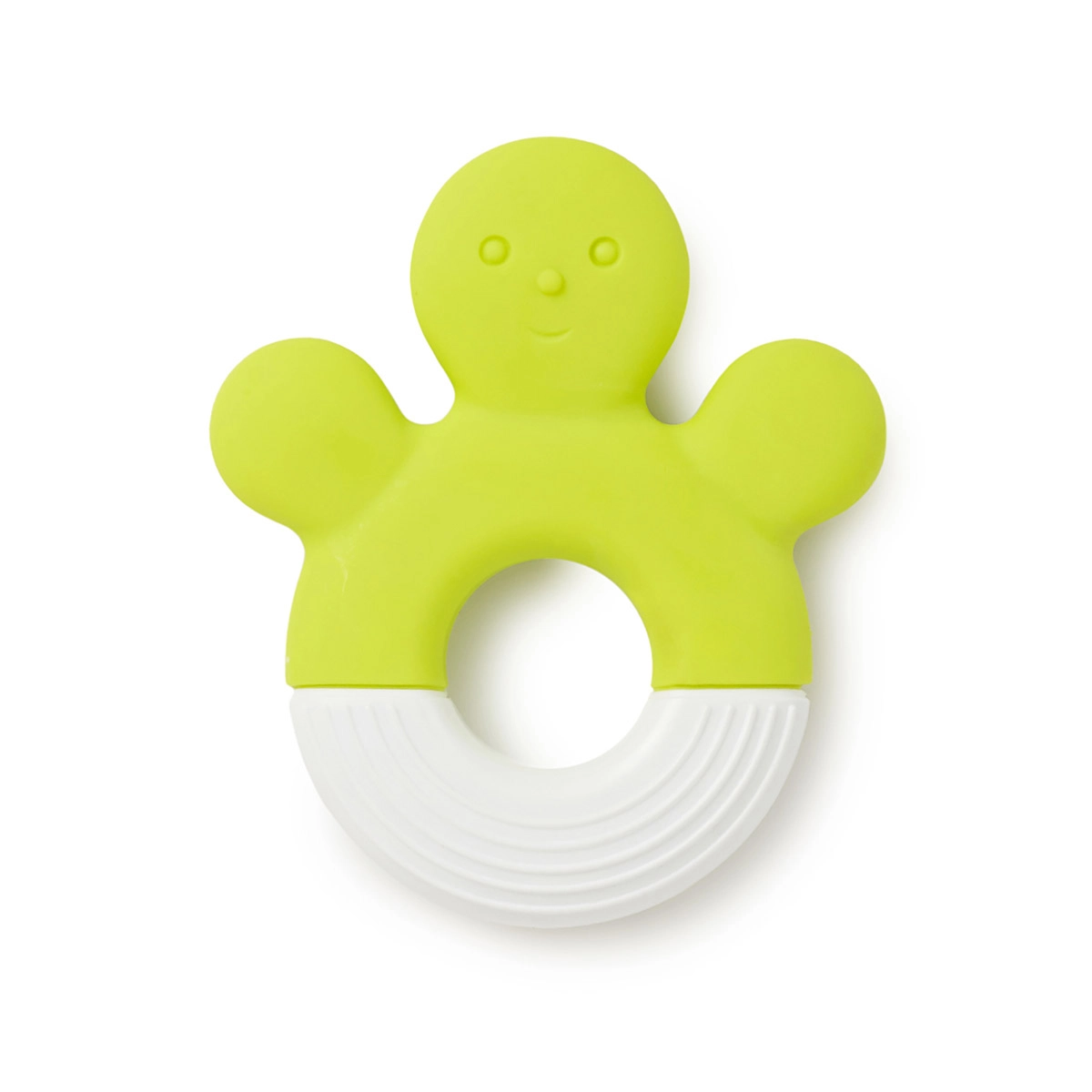 Силиконовый прорезыватель для зубов Bebe Due Салатовый 108100957-silikonovii-prorezivatel-dlya-zubov-bebe-due-salatovii