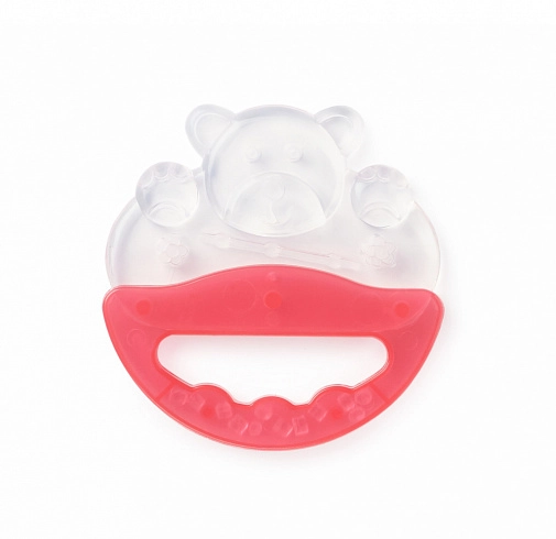 Прорезыватель-погремушка с ручкой Farlin Мишка красный cc8c6b54cbd6c107526fae19724bf6f4