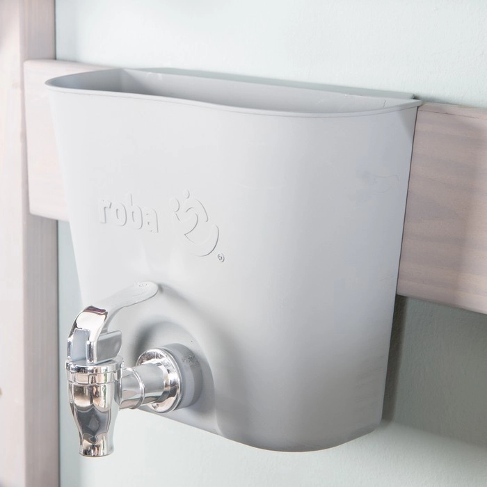 Детская игровая кухня для улицы на колесах Roba BBQ серый okx5ek6bu32v5nca6nunmsjy5mj2gg5s