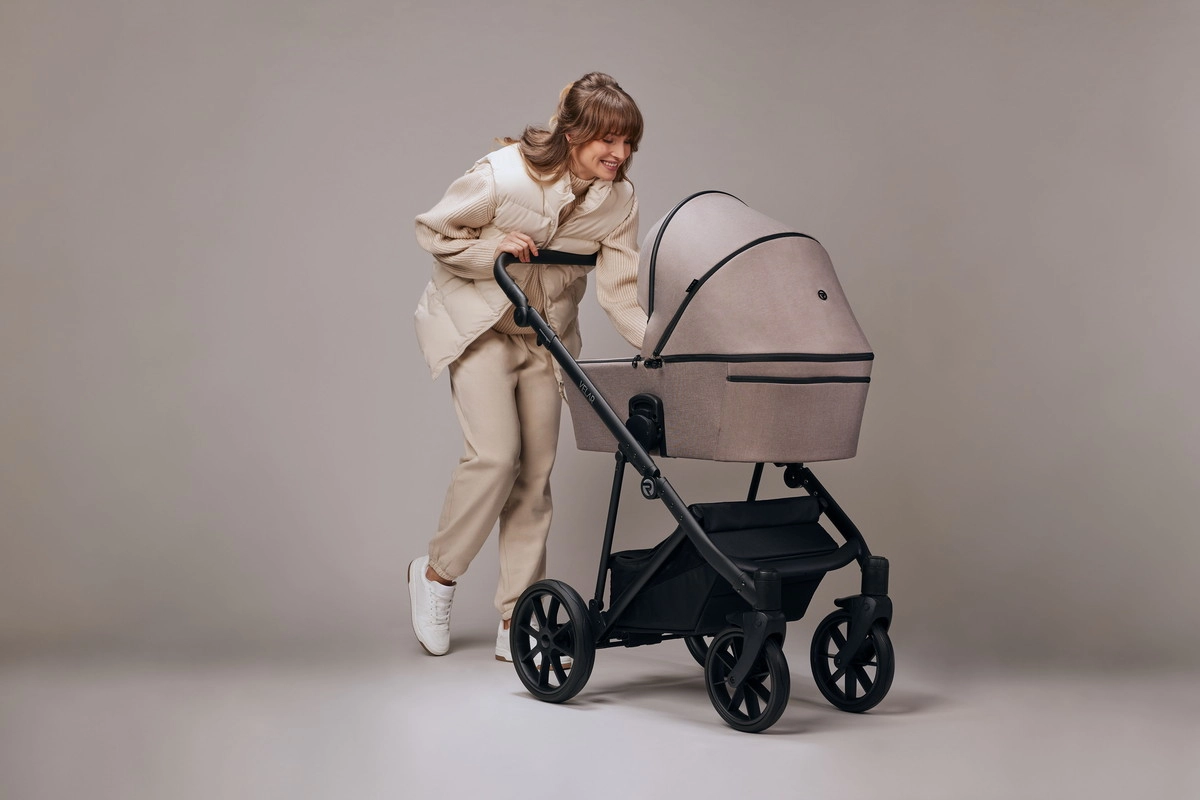 Коляска 2 в 1 RIKO VELAR 02 Sand (бежевый) hw2t03roklug1dh0vwknv20tjg6603y8