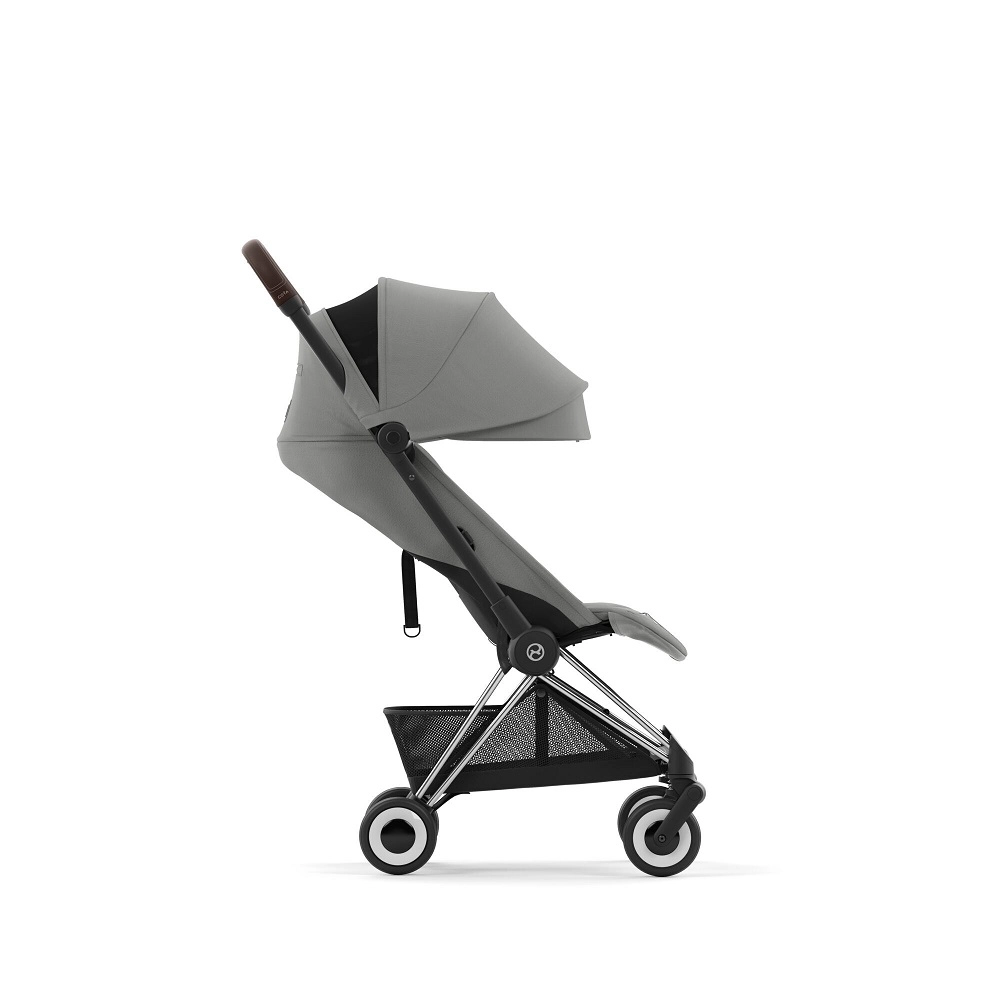 Коляска прогулочная Cybex Coya шасси Chrome Brown доп 1