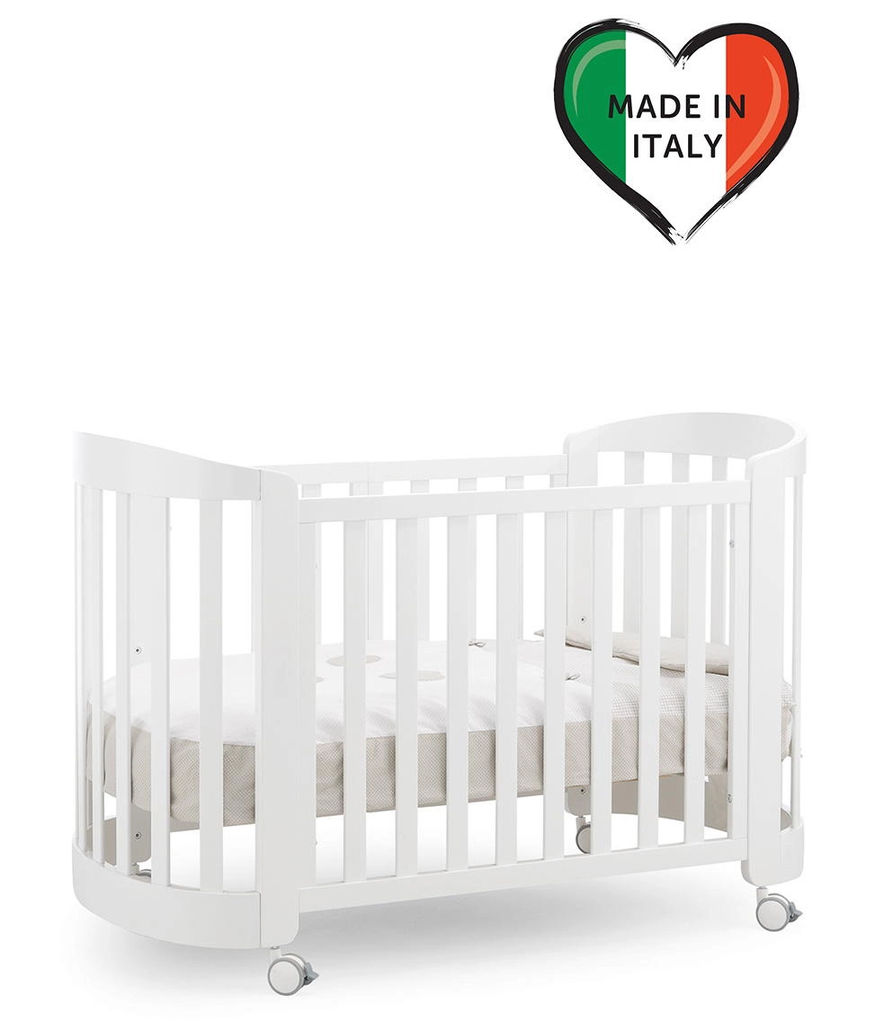 Детская кроватка Erbesi Sweet с матрасом Белый vt7ntmt82h4ravgis59kyic17xi1kktm