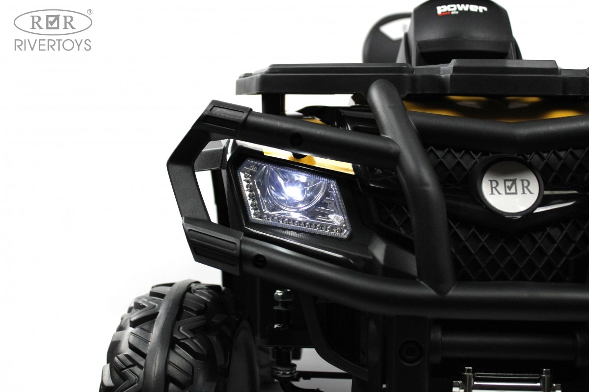 Детский квадроцикл RiverToys T001TT 4WD желтый xvuxfh53zsp0p83amp4zgoanakybwshx