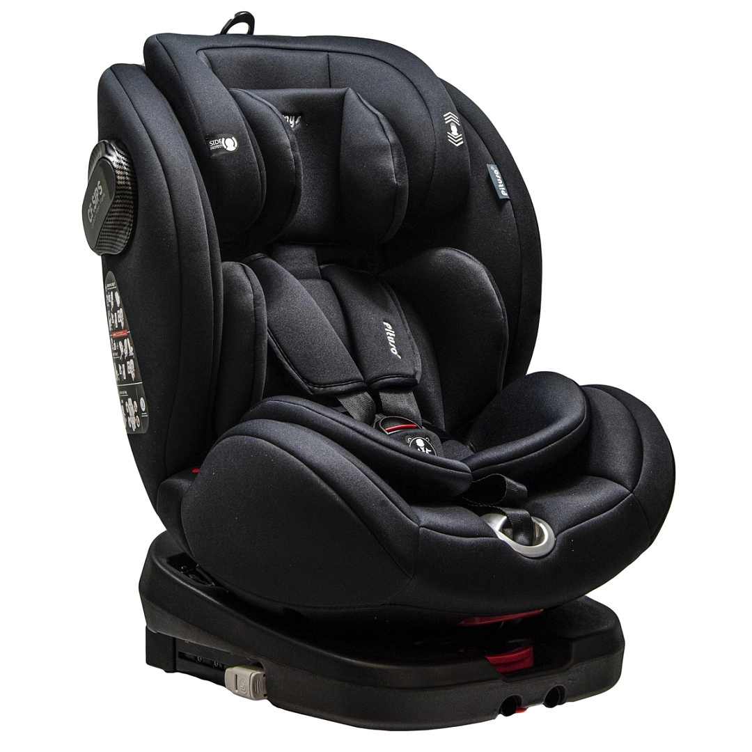 Автокресло Pituso Roys Pro 0-36 кг Black,Black Inlay 0by2c9on5xmjx9oin4kt58pooj4gbamu
