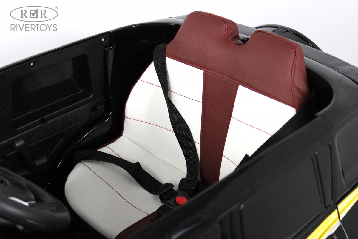 Детский электромобиль RiverToys М444БХ черный глянец n9hiq1fknlegjqends2yaxlwlu9cugl7