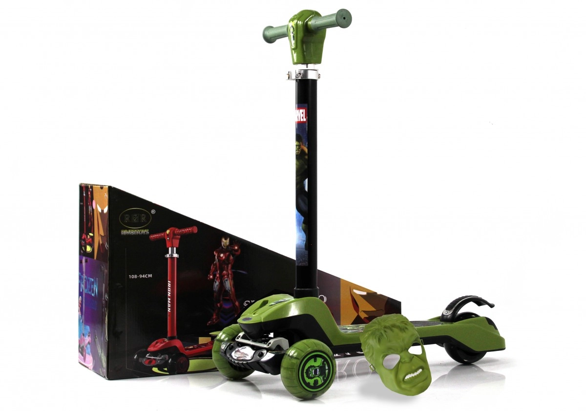 Детский самокат RiverToys HB-Q3 зеленый 3a0jfc16bh510xdpsttxg934p2gqi20u