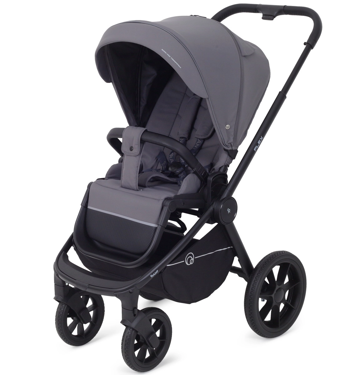 Детская коляска Rant Flex 2 в 1 RA076 Graphite d71mm05gbghxj2jb41js1f2dpnkr1y64
