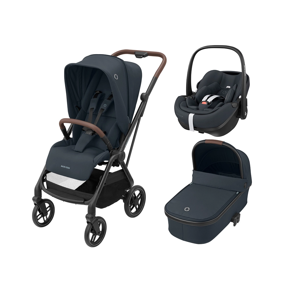 Коляска 3 в 1 Maxi-Cosi Leona Pebble 360 Pro Essential Graphite ff98ec20632c10123b465f75c163275c