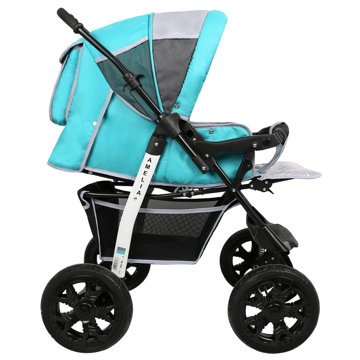 Прогулочная коляска Alis AMELIA I  бирюзовый+св.серый i9mexr0xo41h86dkrlgxapgn8aegd3vg