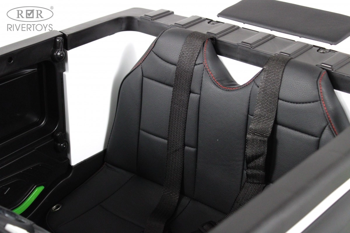 Детский электромобиль RiverToys М003БХ белый irtlovtlas1wa82czb7w1tktgnz1vgw0