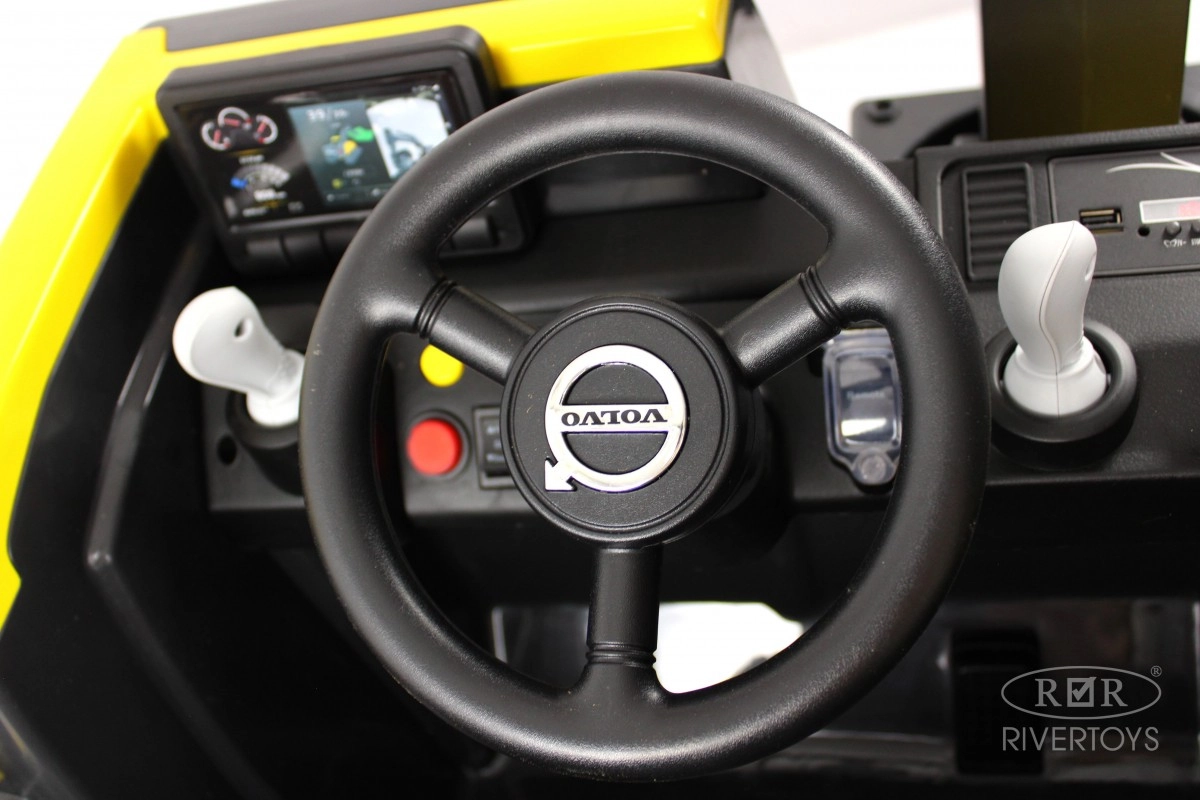 Детский электромобиль RiverToys трактор Volvo Y444YY YELLOW желтый hpo1zst23old1v9vr1z8b5gw53r5zvjs