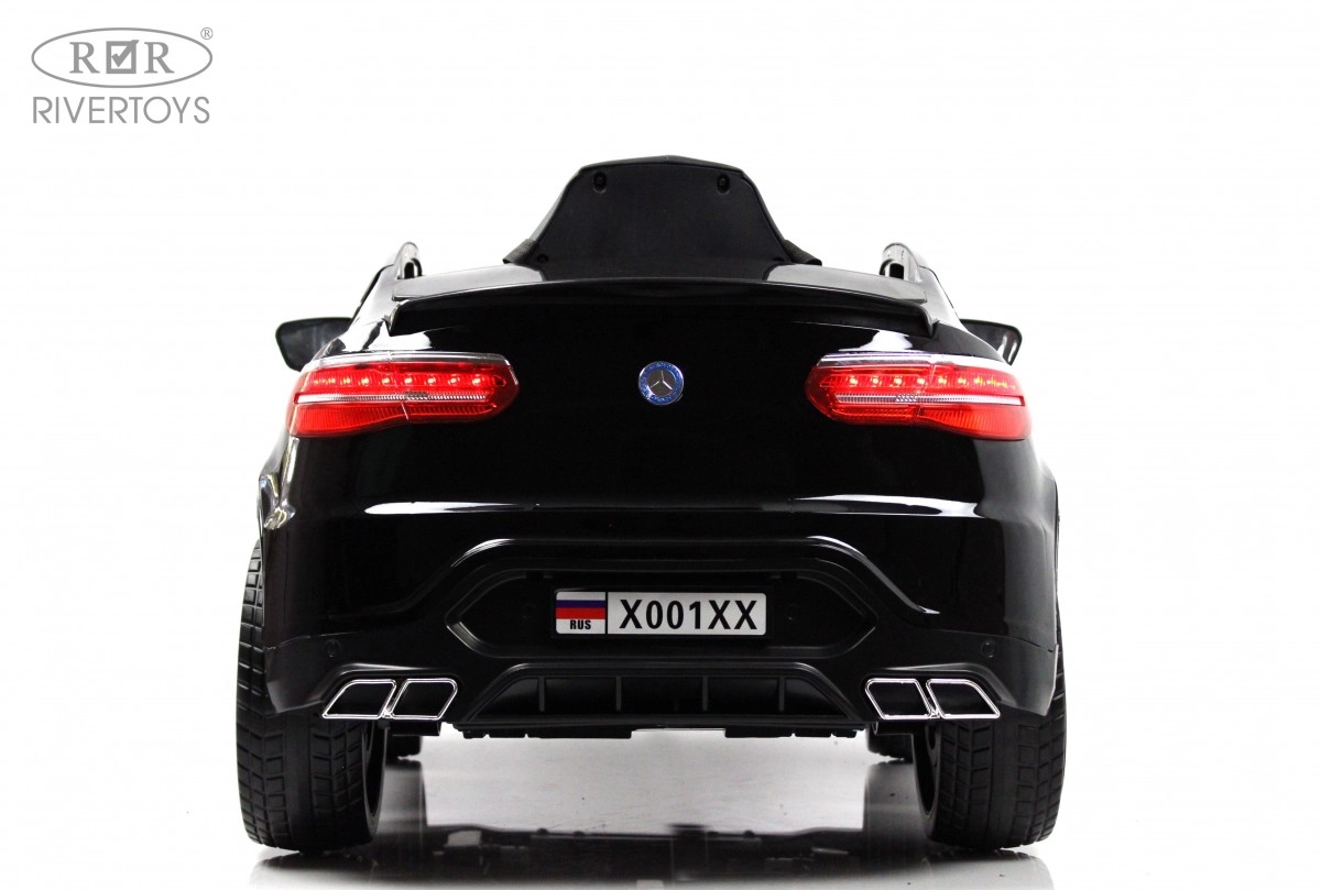 Детский электромобиль RiverToys X001XX черный глянец ct7laqemljlzm2eosmqpdm77uvkyv8bw