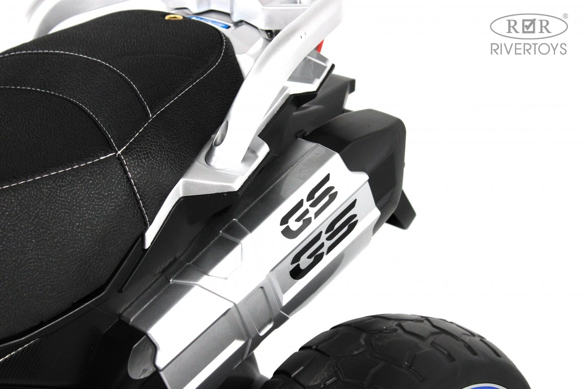 Детский электромотоцикл RiverToys М111БХ белый g612ocgly49546l6b3opfjxs50qk5dys