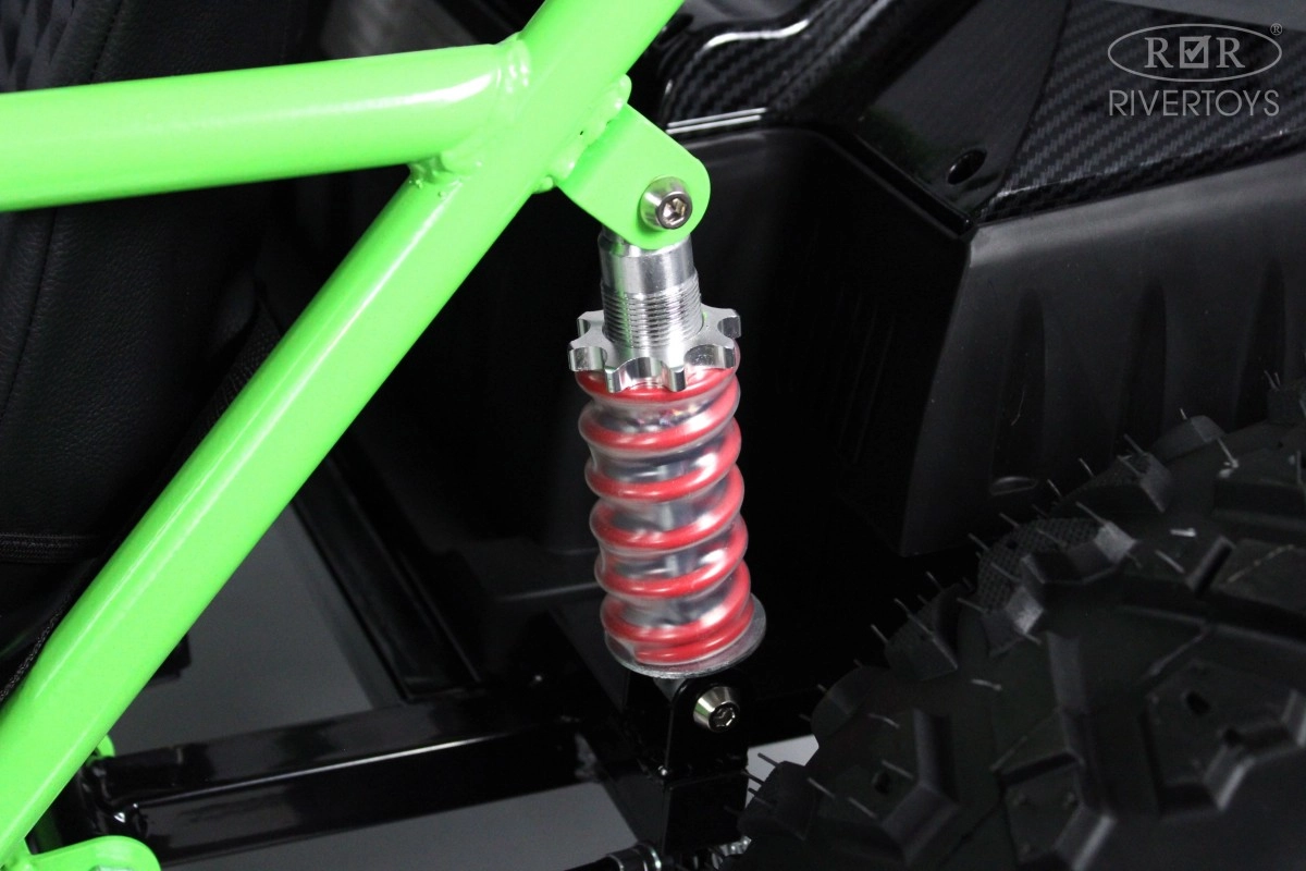 Детский электромобиль багги RiverToys A999AA зеленый cunxy890igdrg323tp91ucnc4c1j0fzk