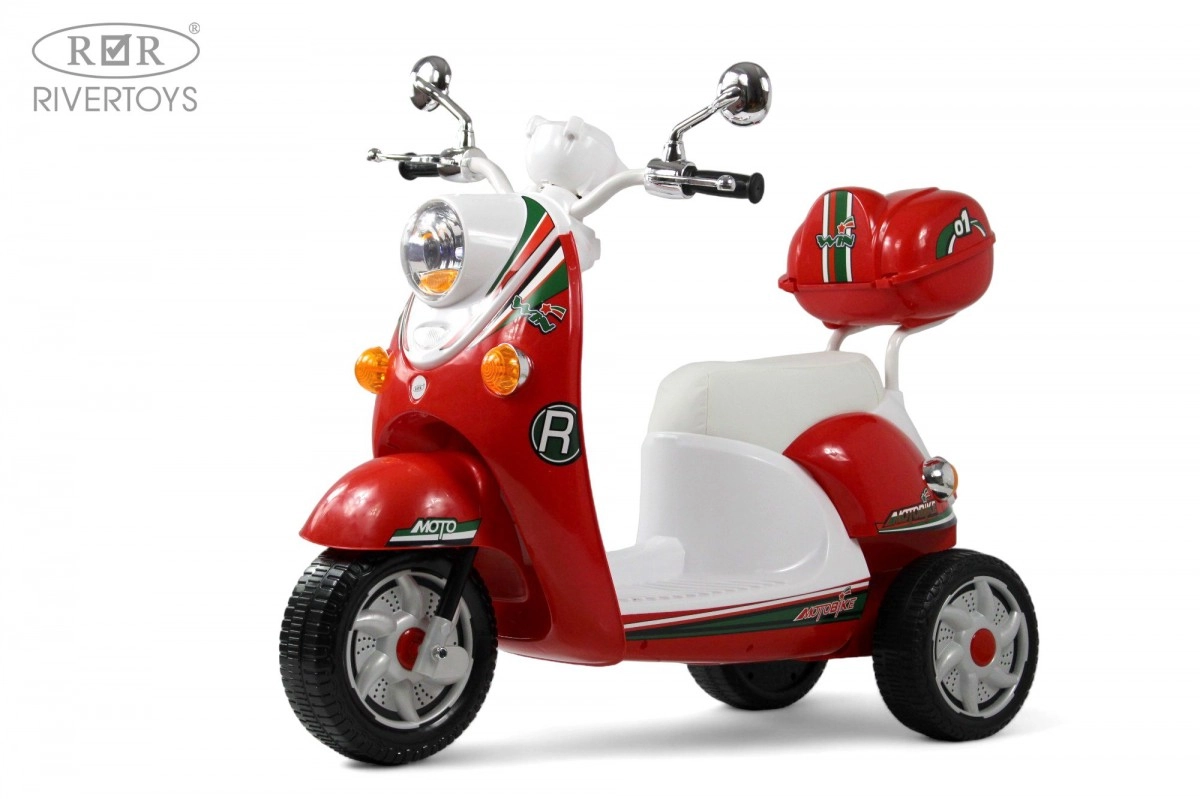 Детский электромобиль RiverToys Z444ZZ красный 3534fpmg28v8uquwgzngfapnynt26vo4