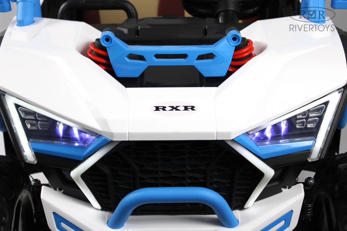 Детский электромобиль RiverToys E001EE бело-синий 352ue7fxd25qomkuqkqfwr817asp62ww