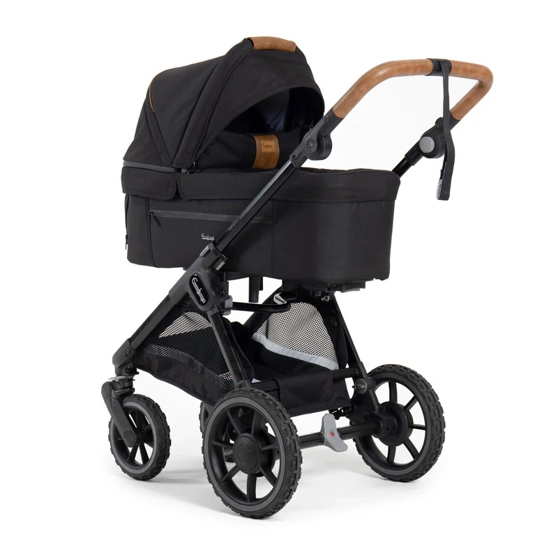 Коляска 2 в 1 Emmaljunga Sento Pro Flat  (Black)