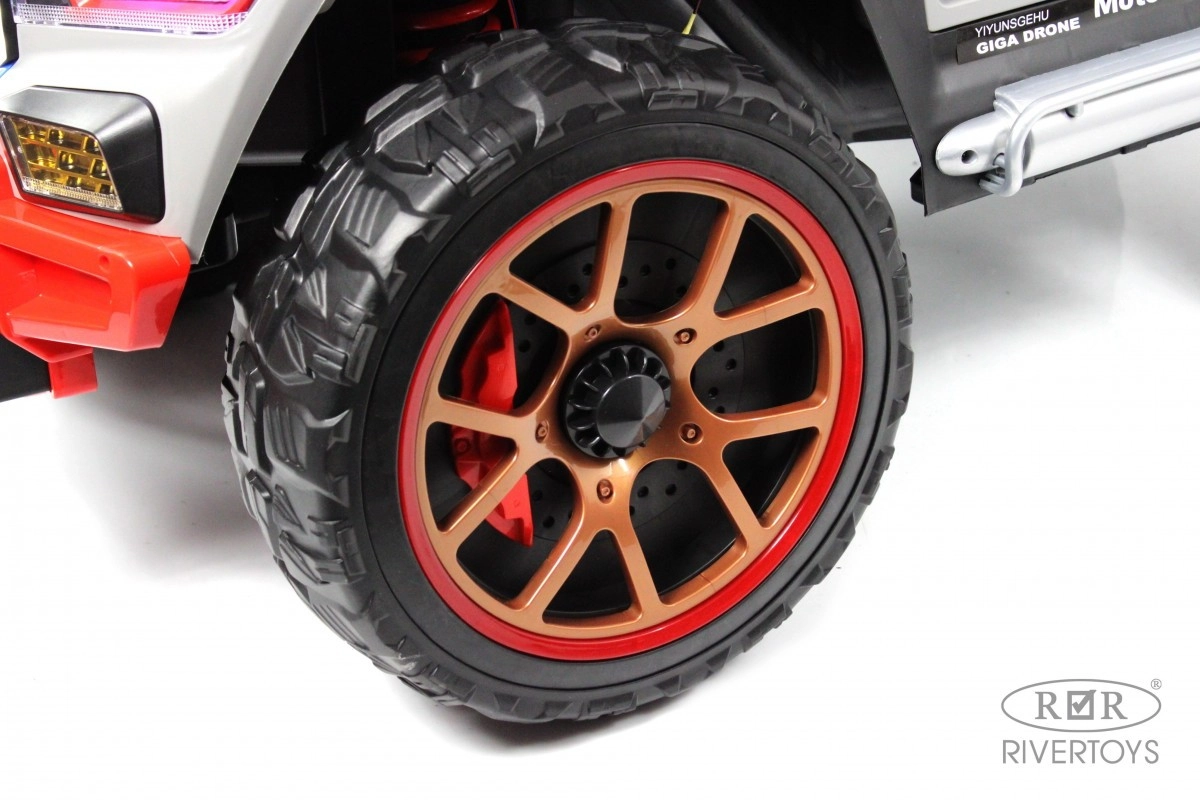 Детский электромобиль RiverToys K007AM серый 5gkm8morhamnk82br2105kvv1jp5oezw