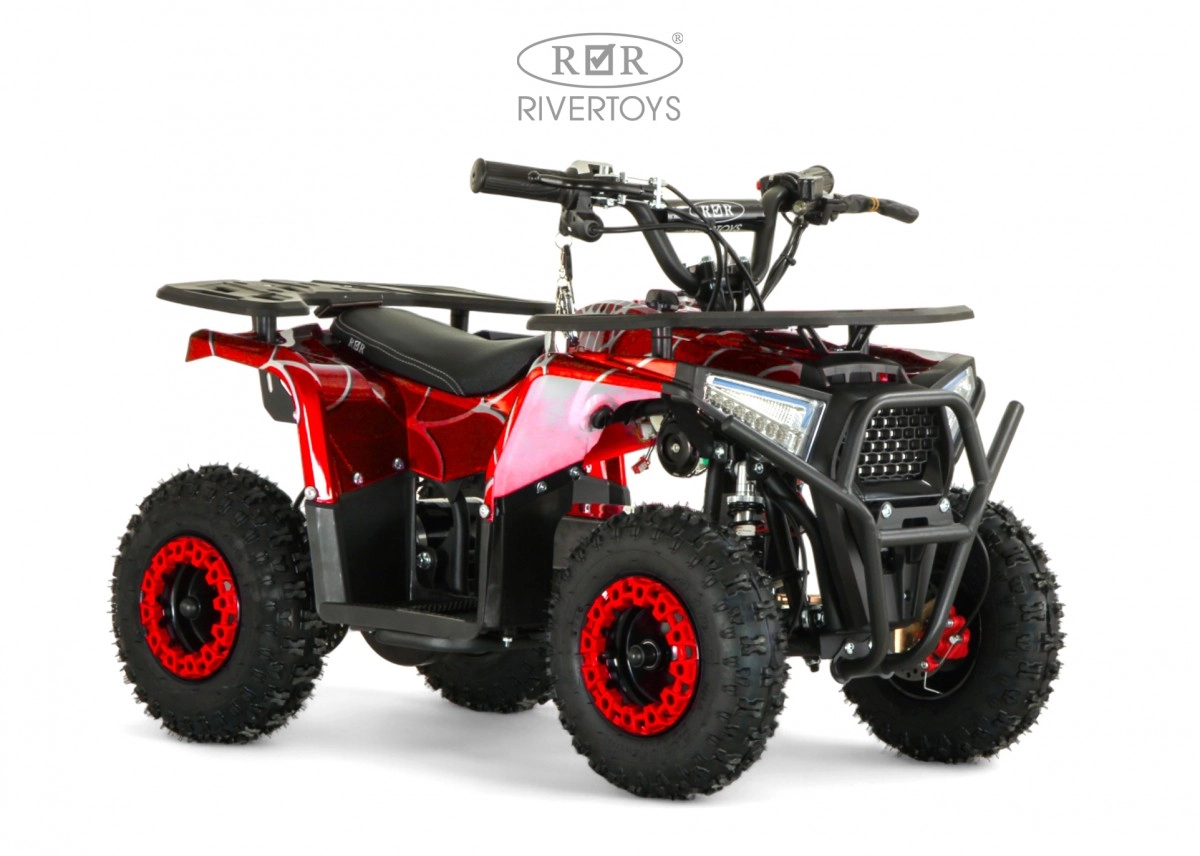 Детский электроквадроцикл RiverToys MIKA красный Spider jvk5s1pxtd0munv882wa4tq39nj187tt