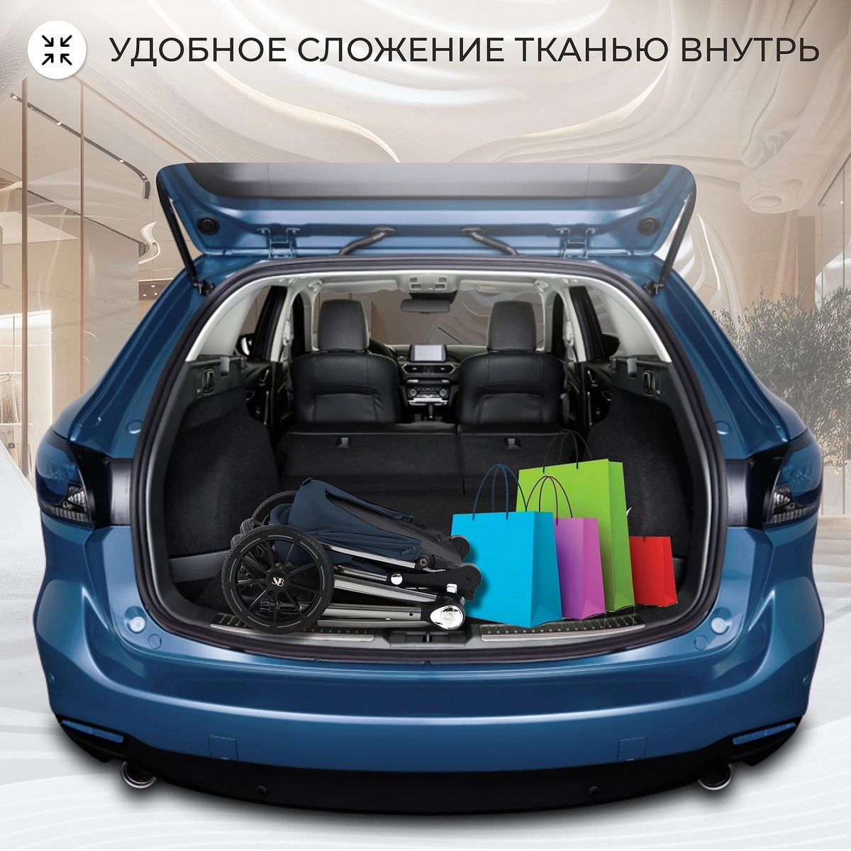 Коляска 3 в 1 Sweet Baby Vento Silver Blue somk6v3rzr151s04josz0325lyjf681k