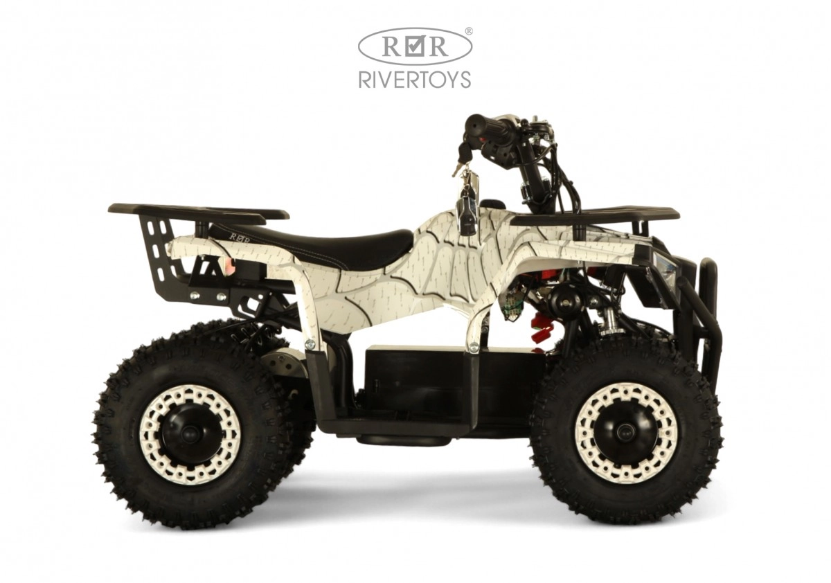 Детский электроквадроцикл RiverToys MIKA белый Spider agd7eab9e4w2dsj7zsbxfahpqmbwgjv4