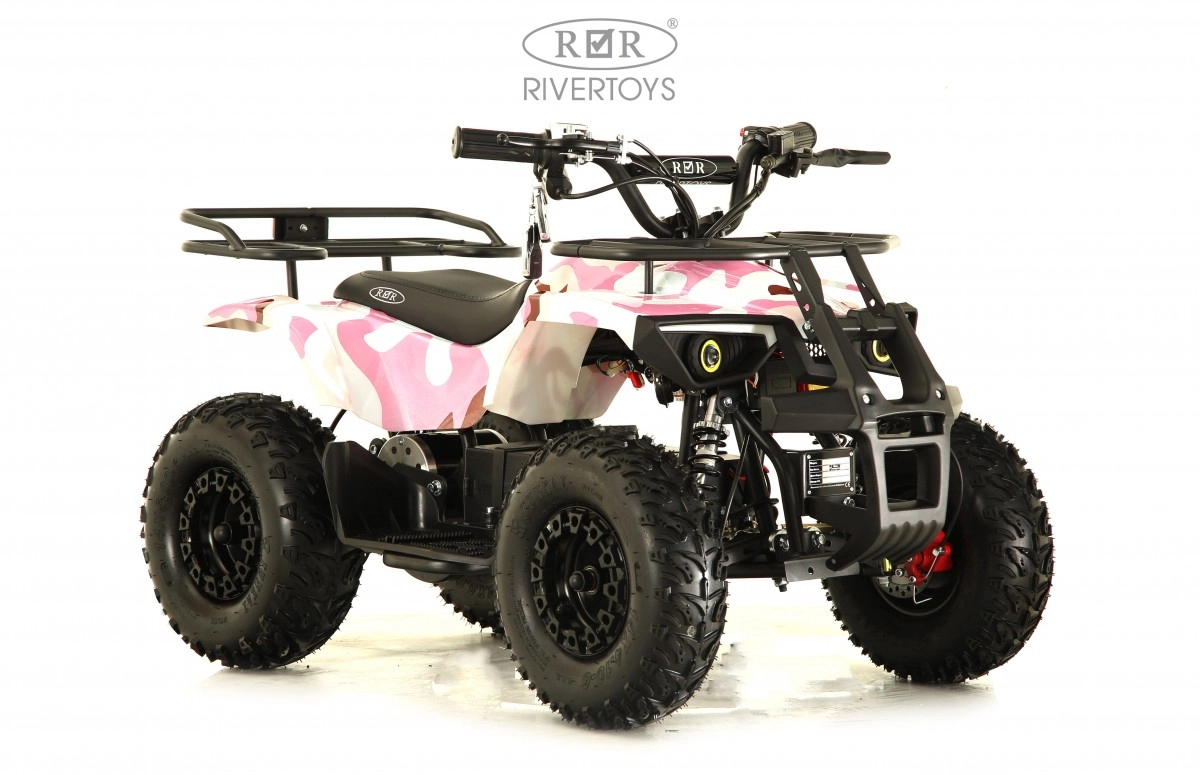Детский электроквадроцикл RiverToys TIKI LUX розовый камуфляж fqkem9xu7jy6jpe6ckbv31bwx4phlenk