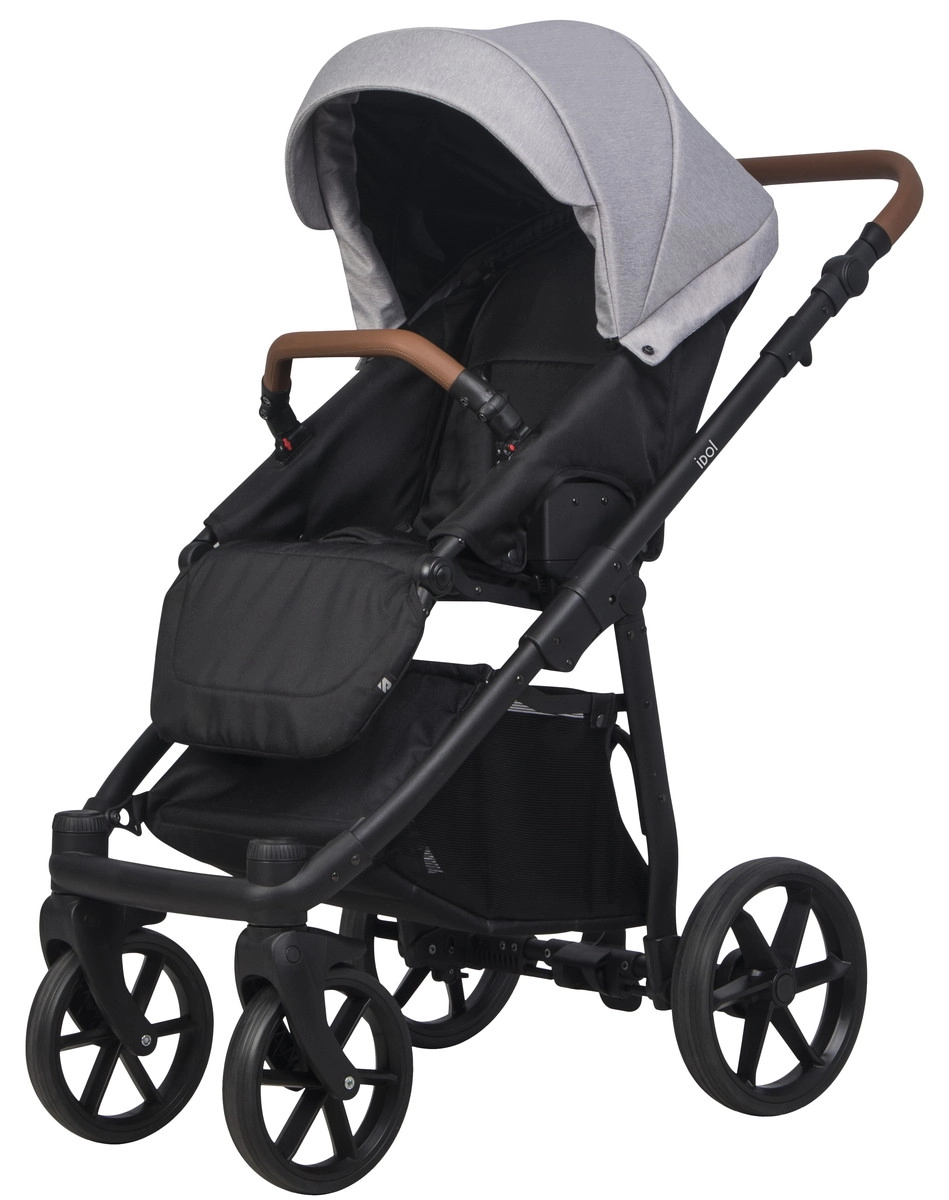 Коляска 2 в 1 RIKO BASIC IDOL 01 Stone (серый) fymov2k02o1kr7yssecbirjculu5oys9