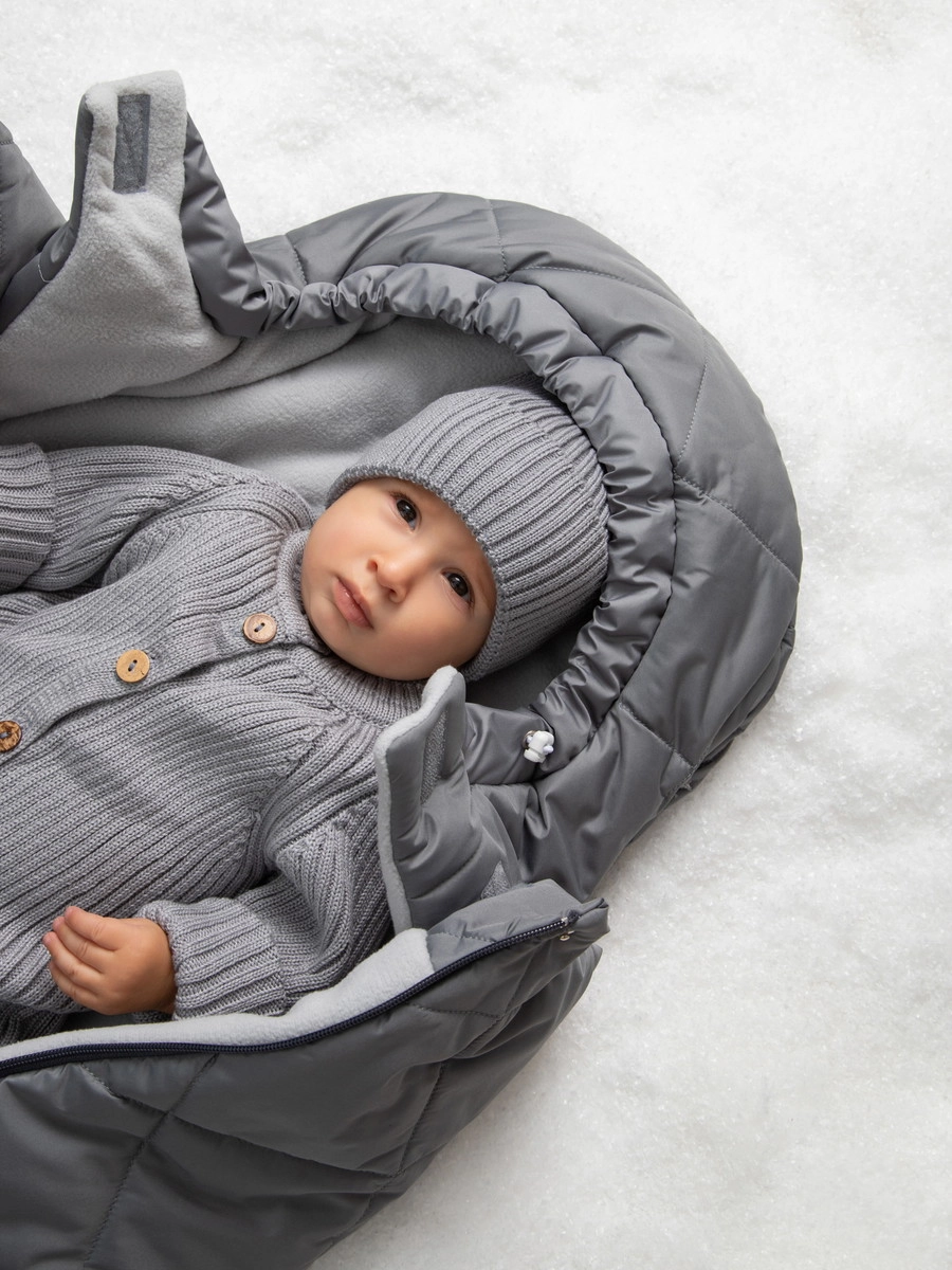 Конверт меховой AmaroBaby Heat 85 см серый k8bm1vg4p61i3qkhtfrmahw5e5rl6k0h