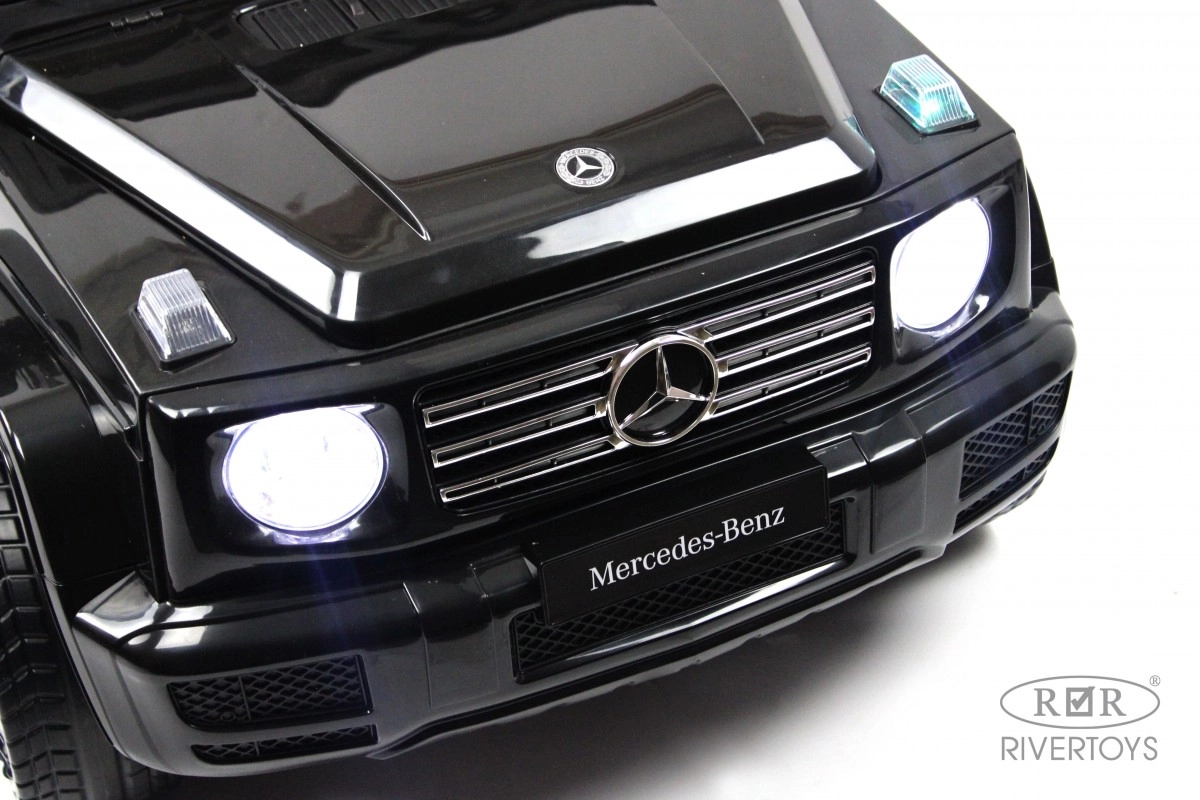Детский электромобиль RiverToys Mercedes-Benz G500 E333EE черный 04rsujm7h4r5h3yguc52tbchf7n3y1r4