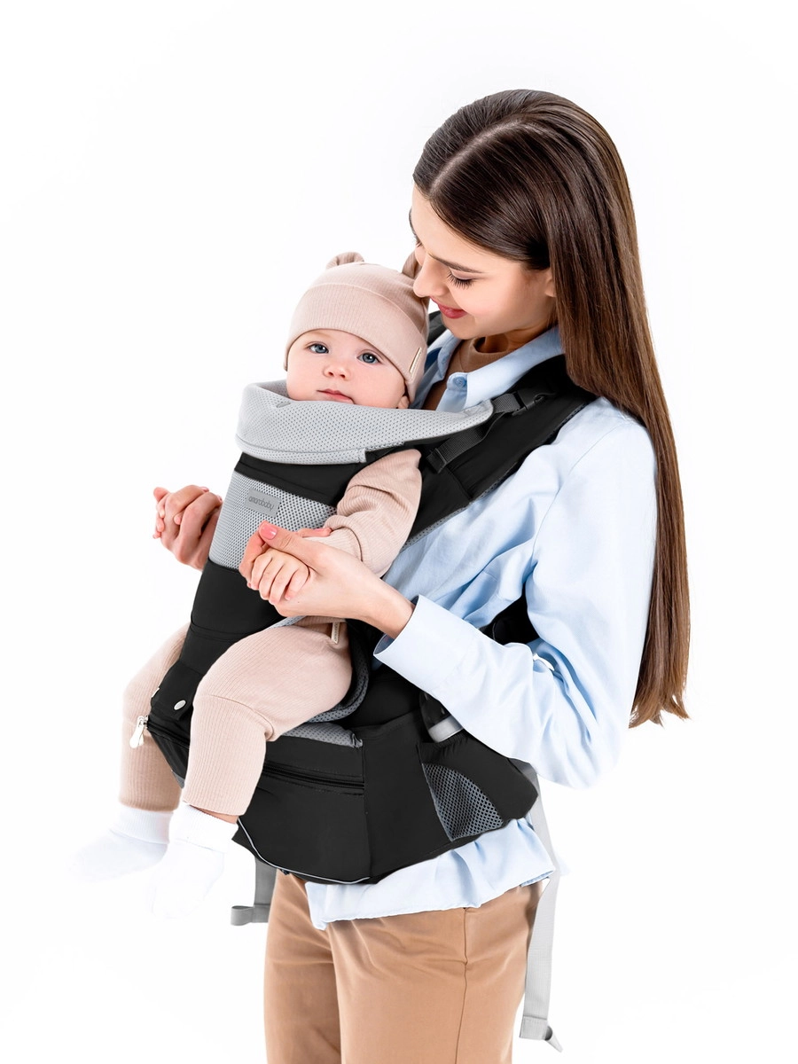 Эрго-рюкзак AmaroBaby Хипсит Carry чёрный 9psfyeoewd1uwutvz3uusqdqrffqiht5
