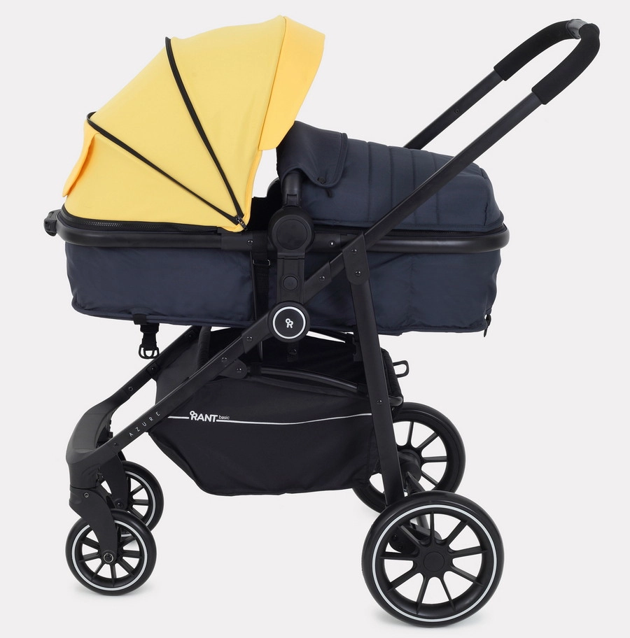 Детская коляска трансформер Rant basic Azure Yellow uddwwfe6c9justww80exkjy0y6w862uh