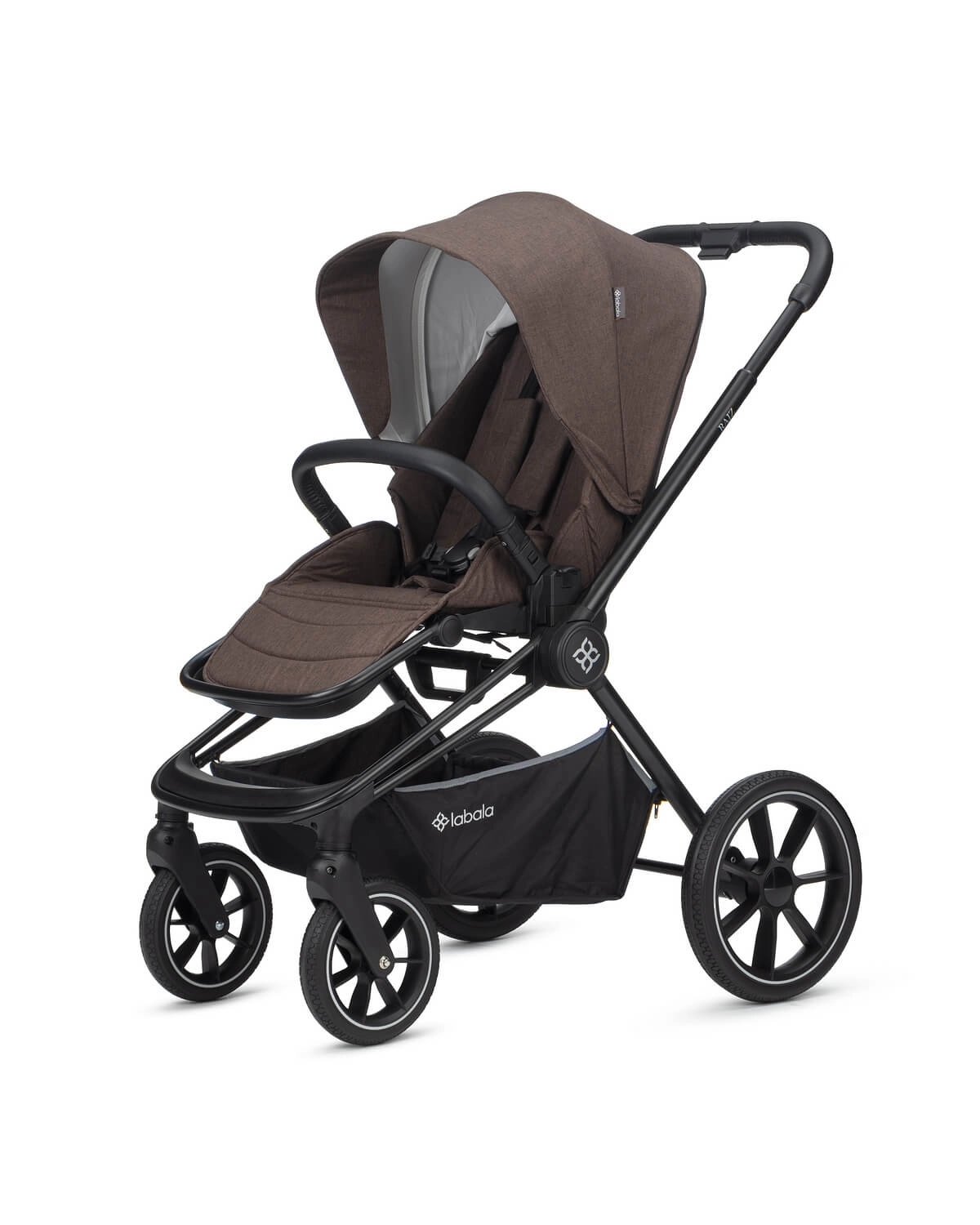 Коляска 2 в 1 Labala RAIZ Choco Brown3