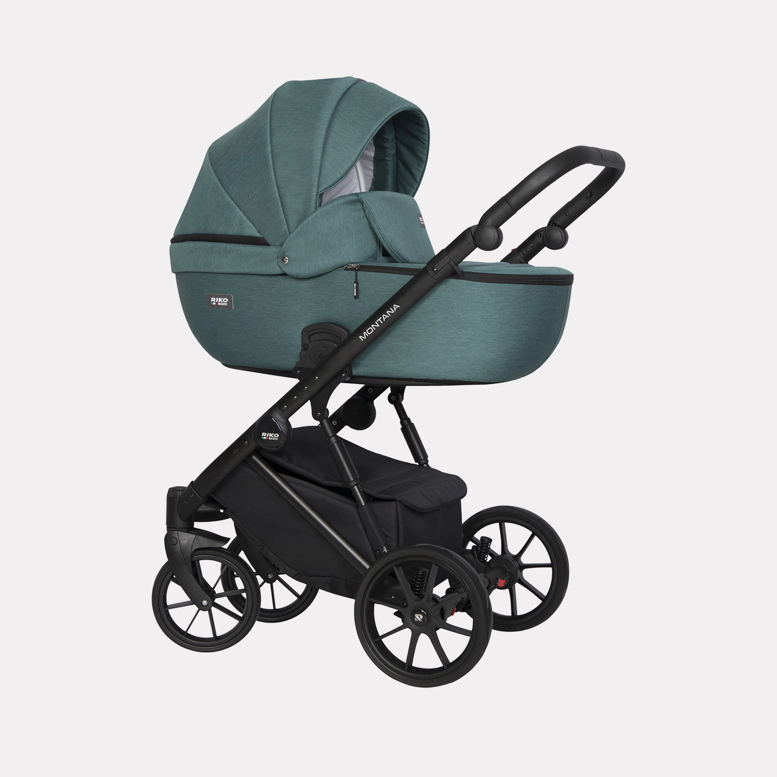 Коляска 2 в 1 RIKO BASIC MONTANA 06 изумруд 108134907-kolyaska-2-v-1-riko-basic-montana-06-izumrud