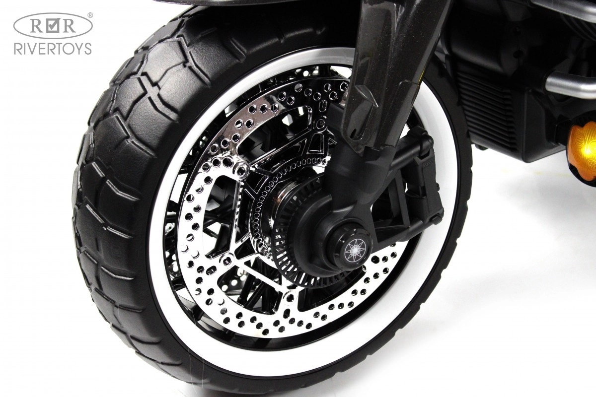 Детский электромотоцикл RiverToys М009БХ серый kytgq1qj8u3fbw1u588v8hmn8w0e12s9