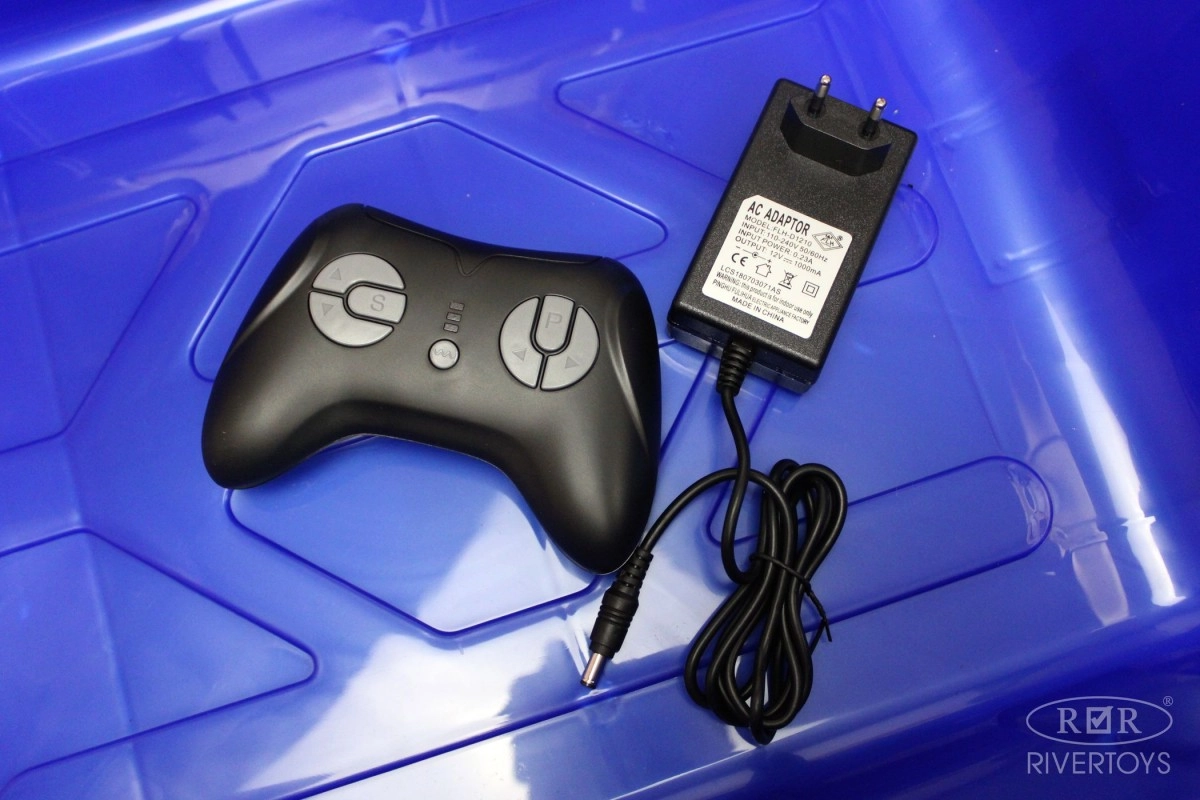 Детский электромобиль RiverToys экскаватор-погрузчик A777MP BLUE синий jt4n9j1uxvzojn3qxolx4c1a35n73i41