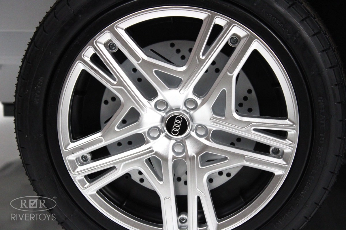 Детский электромобиль RiverToys AUDI R8 M333MM серый piwksbpom1eqtw1nlndt92mi5i7e74s2
