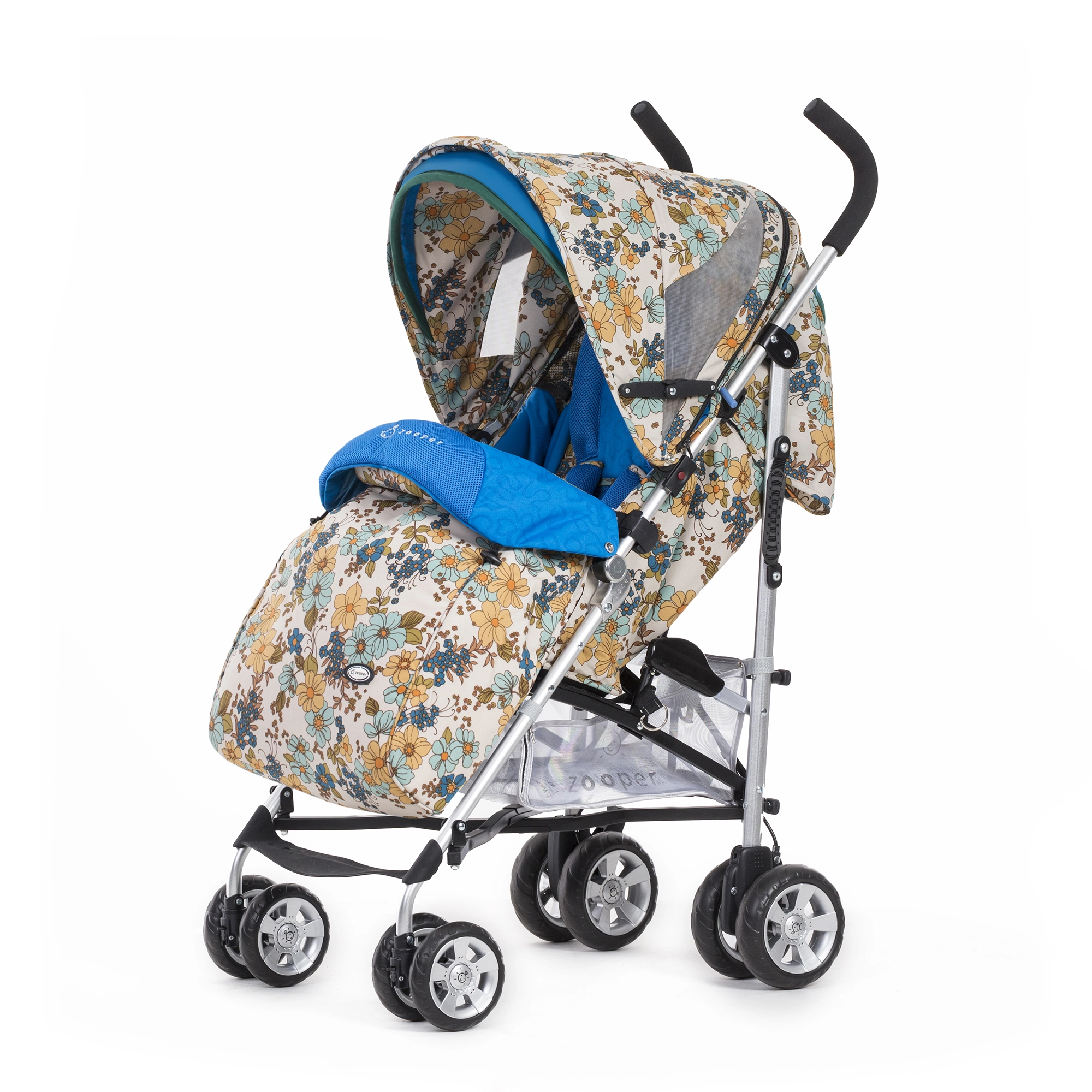 Коляска-трость Zooper Twist Flowers + Kit - Mountian Flowers2