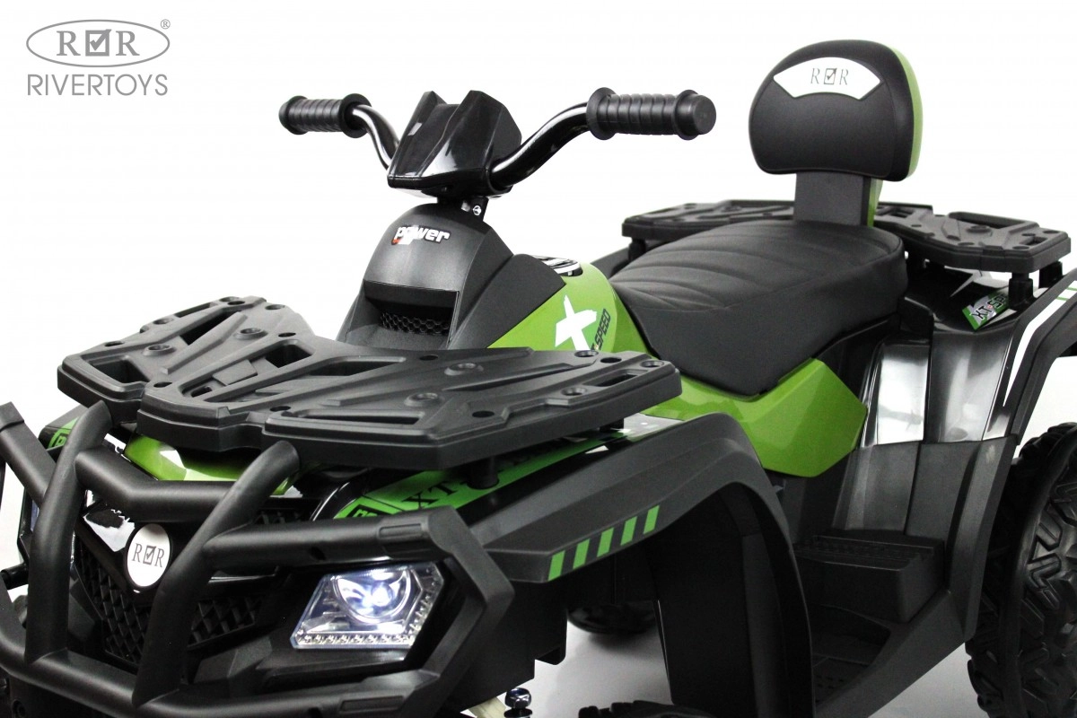 Детский квадроцикл RiverToys T001TT 4WD зеленый 0k8u3vckdeh2n5j8ce8a8thw7ay25yx7