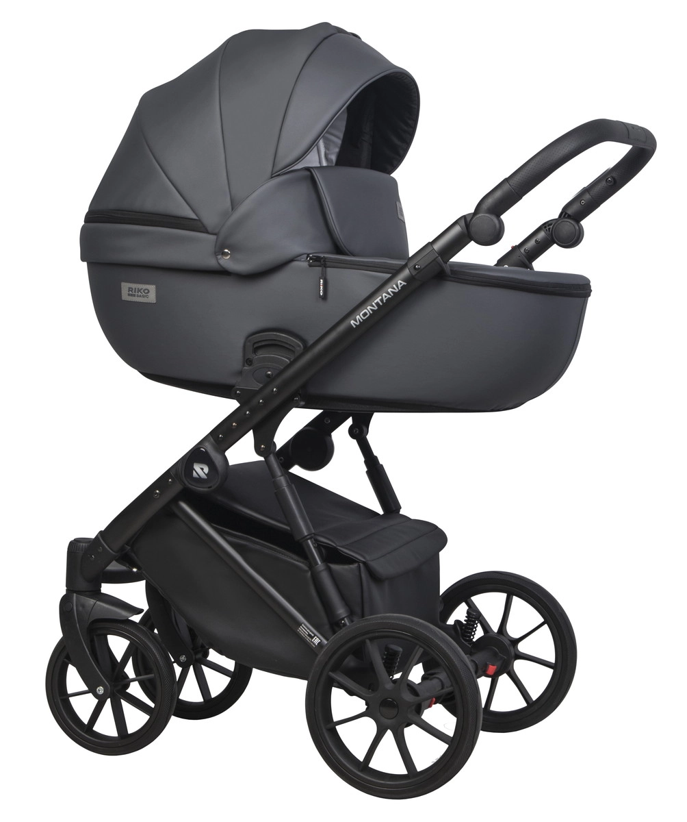 Коляска 3 в 1 RIKO BASIC MONTANA ECCO 24 Graphite (графит) zktwy04i6klh74qi7ojmctin2scy7e6y