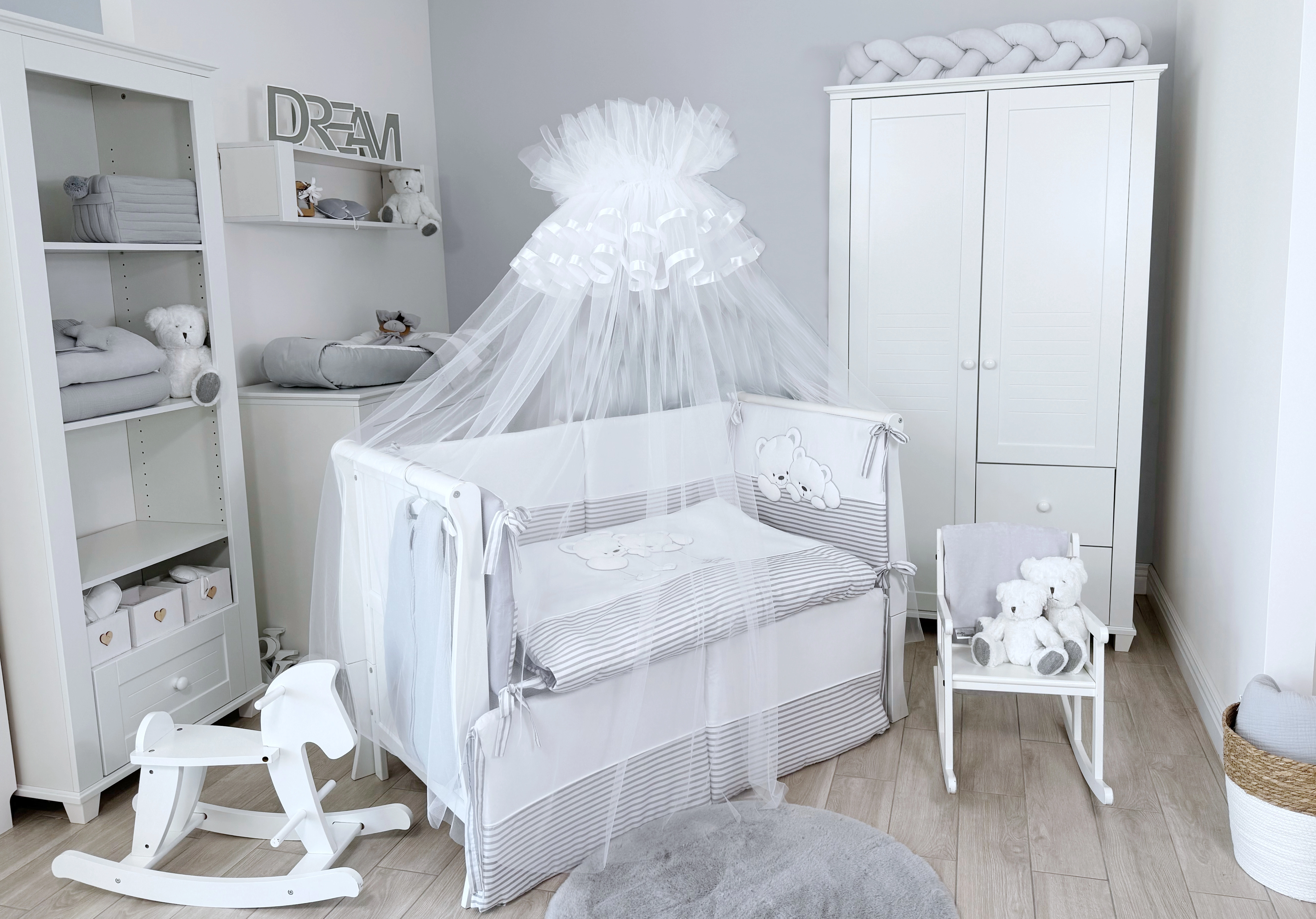 Балдахин в кроватку, LepreБЕЛ1