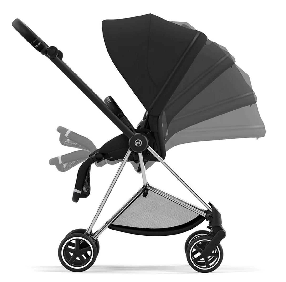 Прогулочная коляска Cybex Mios III Sepia Black/Chrome Black 3a737vvdj45gnvz5uncao8mbwdvzhrho