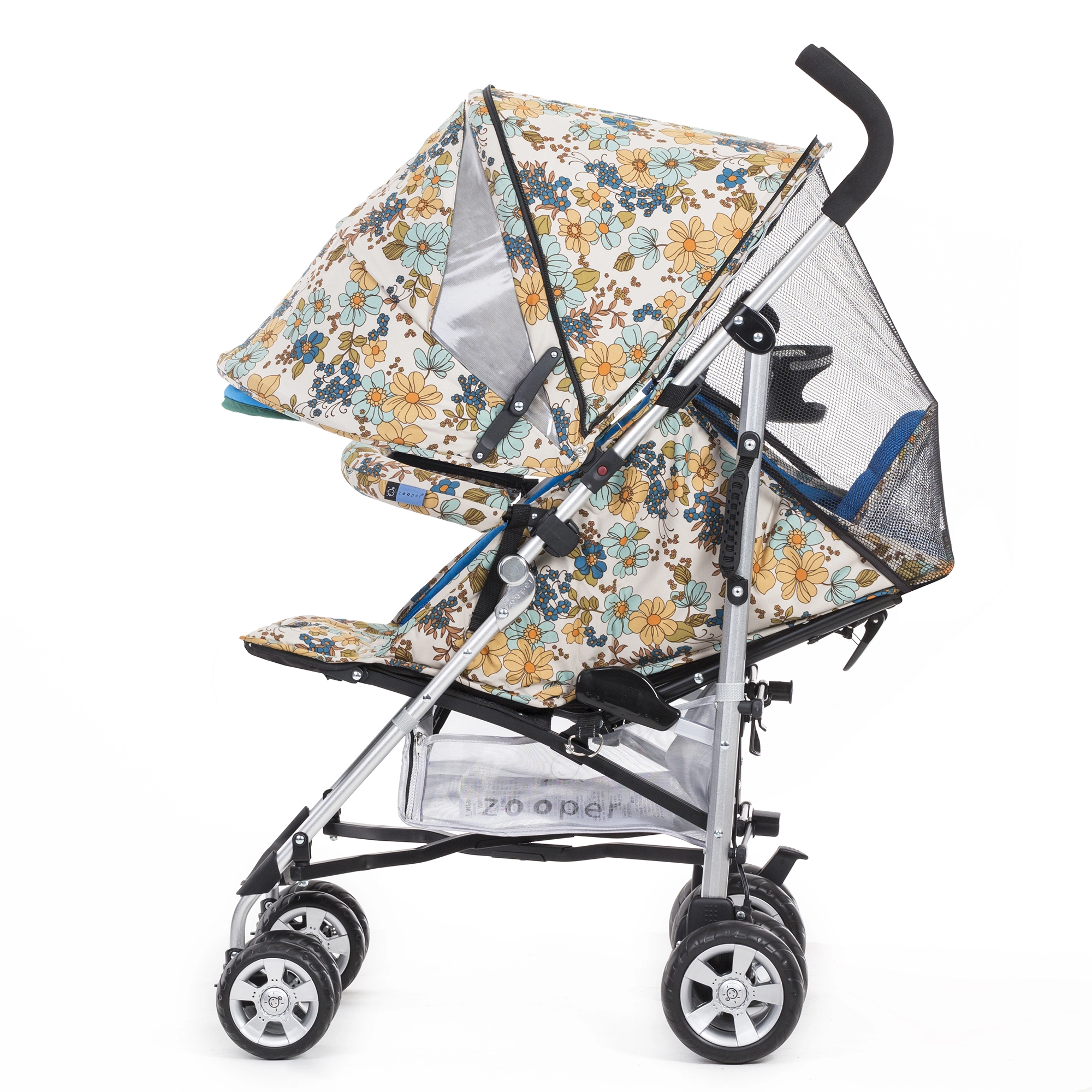 Коляска-трость Zooper Twist Flowers + Kit - Mountian Flowers8