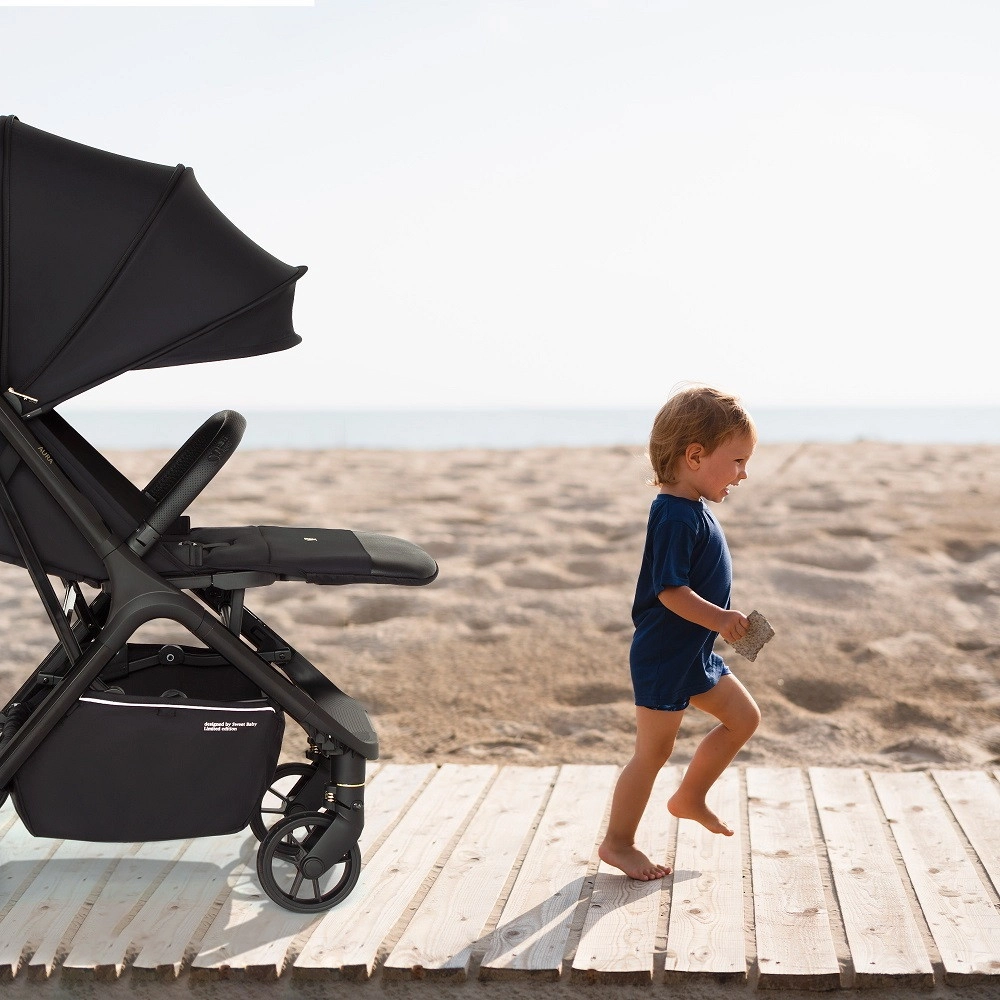 Прогулочная коляска Sweet Baby Aura Black 3il4v13pu5vk7mhp3pitz0wsuozi9dne