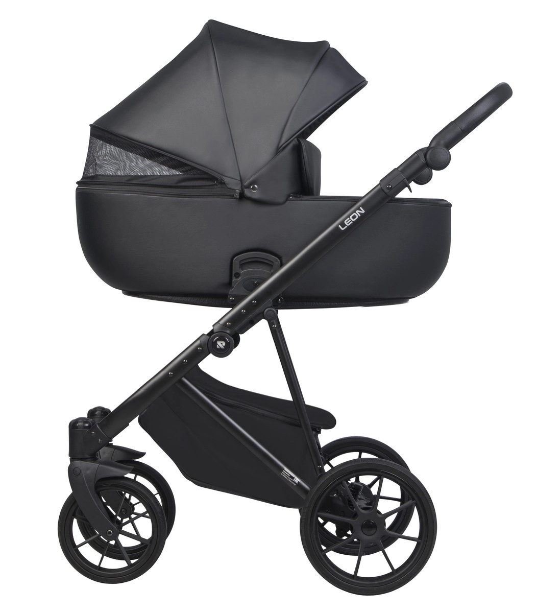 Коляска 2 в 1 RIKO BASIC LEON 04 Black (черный) a1w4licesnpzhuca6z8j7o3jj7y2ray3